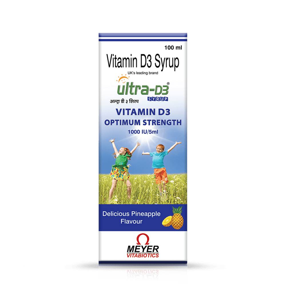 Ultra D3 Syrup 100 Ml Bottle
