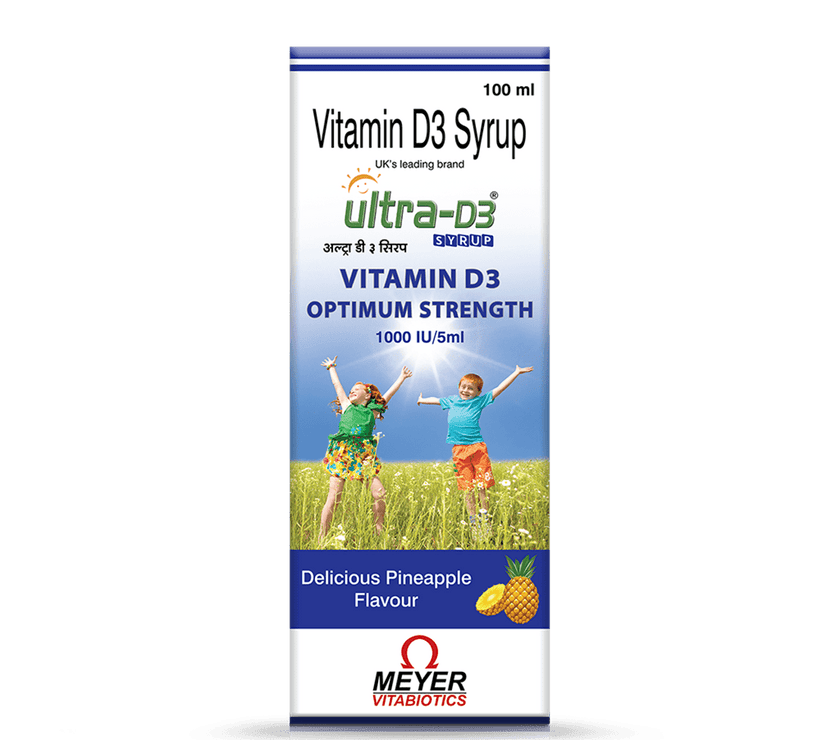 Ultra D3 Syrup 100 Ml Bottle