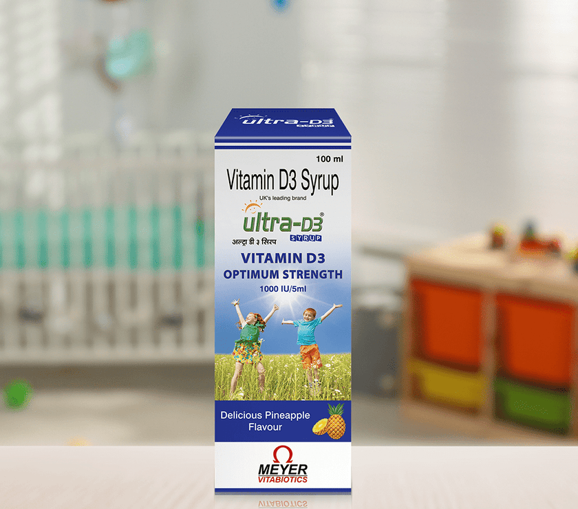 Ultra D3 Syrup 100 Ml Bottle