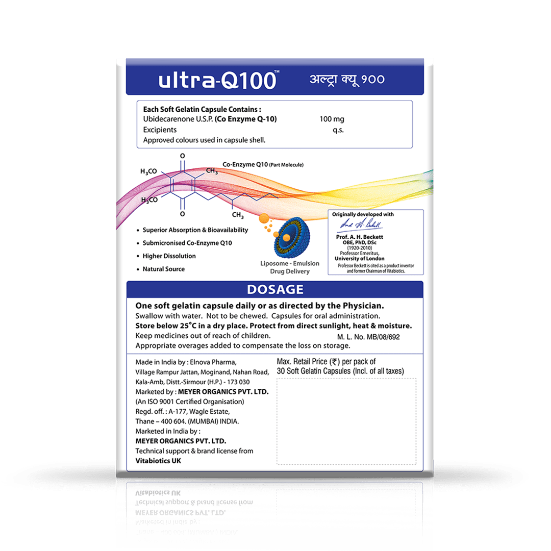 Ultra Q-100 30 Capsules