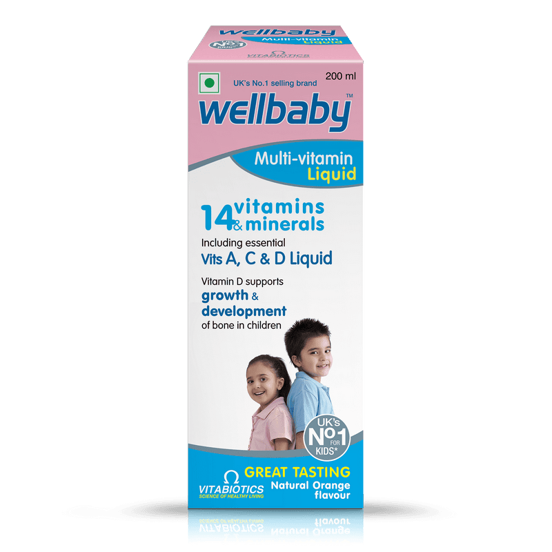 Wellbaby Multivitamin Liquid 200 ml