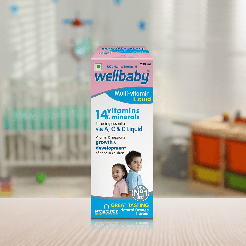 Wellbaby Multivitamin Liquid 200 ml