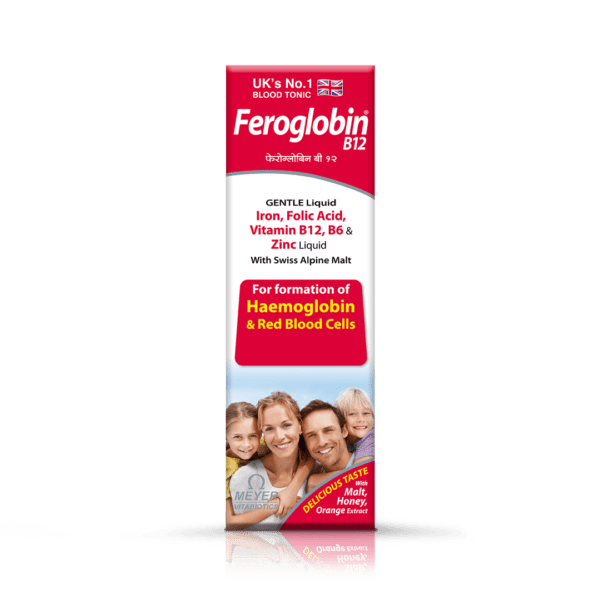 Feroglobin B12 Liquid 100 ml Front View