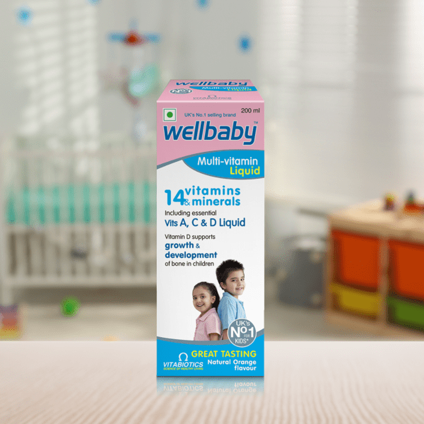 Wellbaby Multi Vitamin Syrup photoshoot