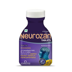 Neurozan Supplement 60 Tablets - 1 Tub Pack